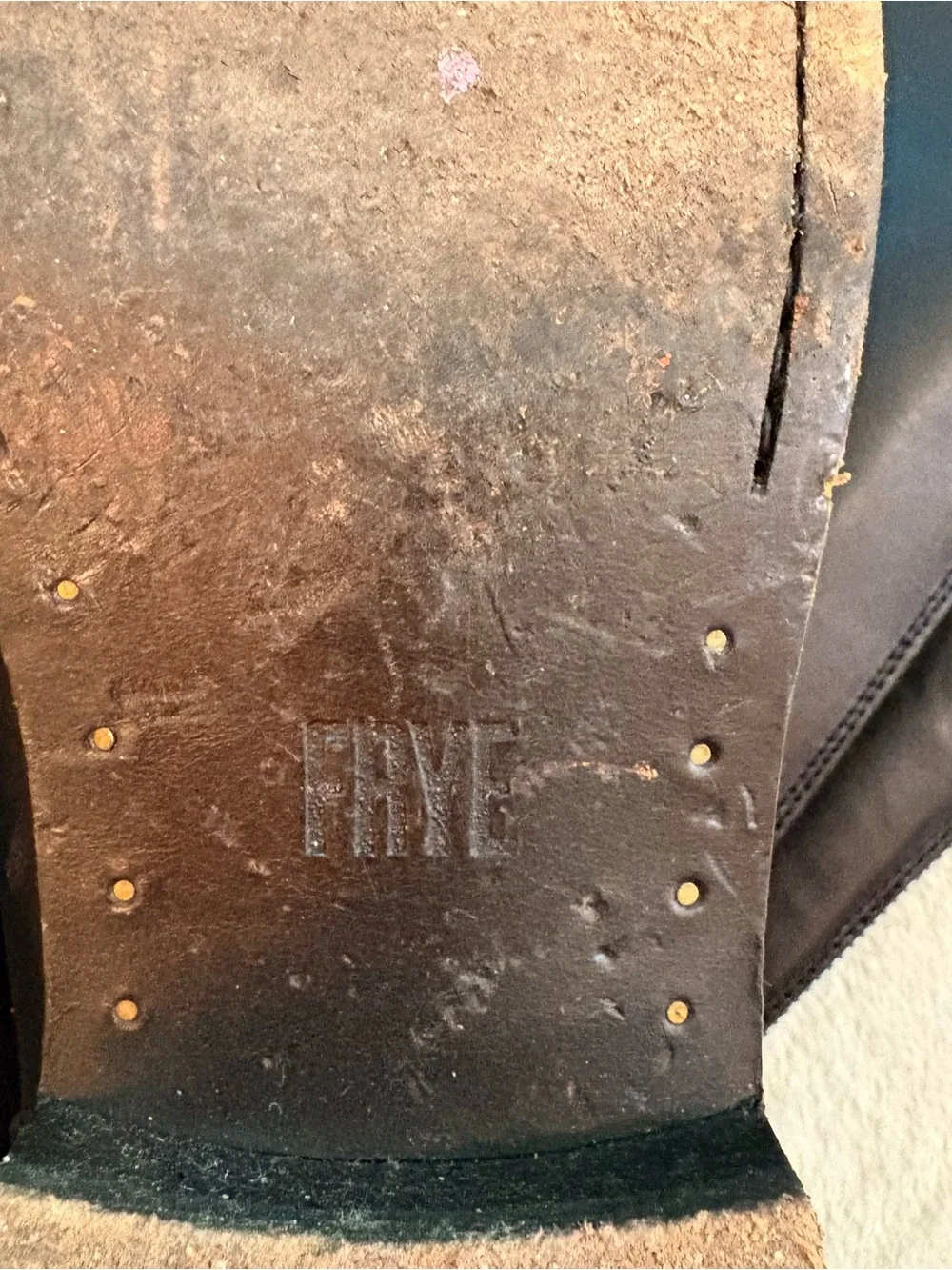 Frye Melissa 3471368 Black Leather Knee High Classic Riding Boots Sz 10